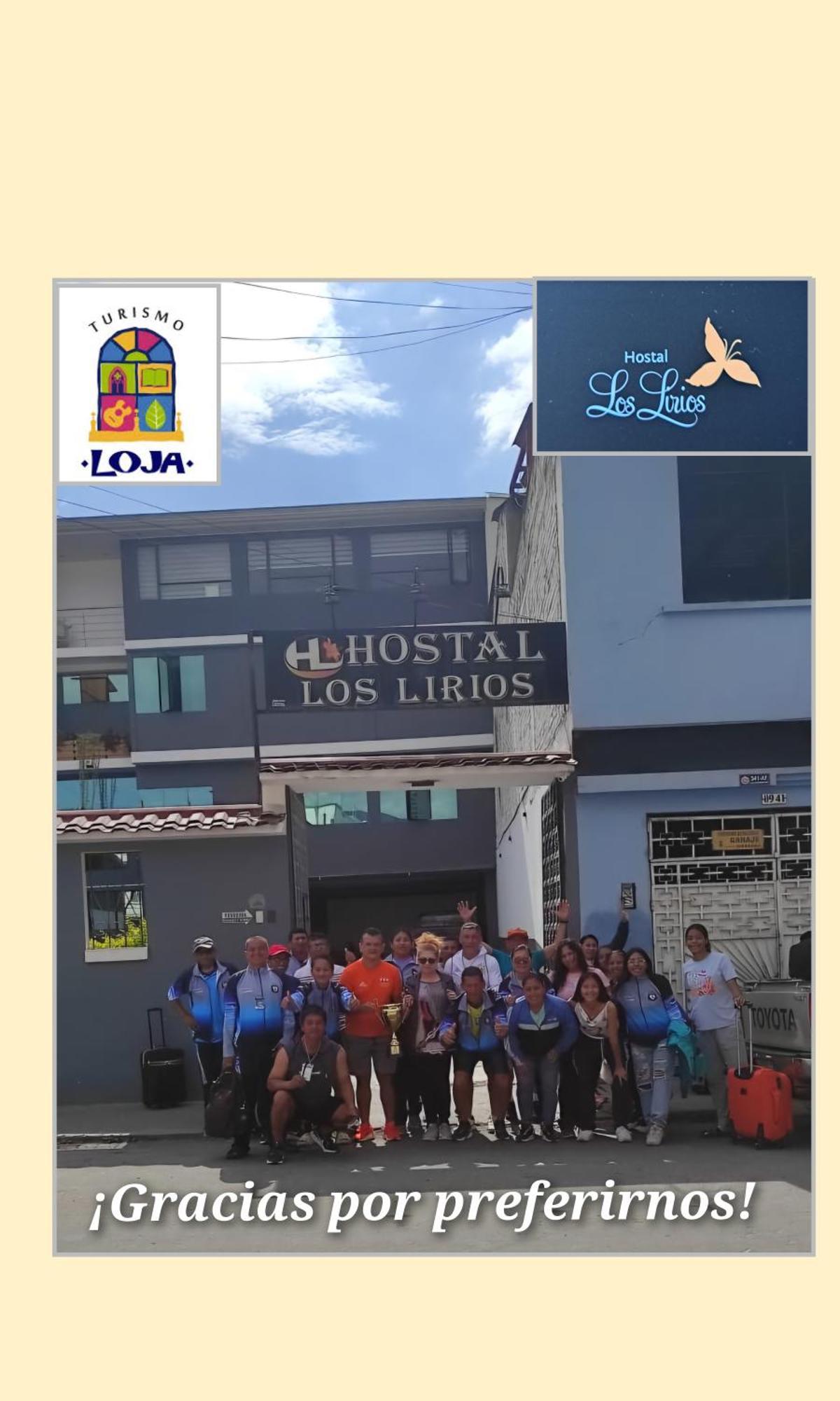 Hostal Los Lirios Loja Luaran gambar